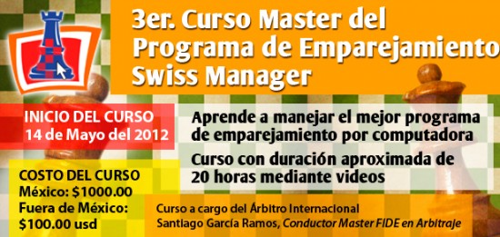 Curso Master de Swiss Manager